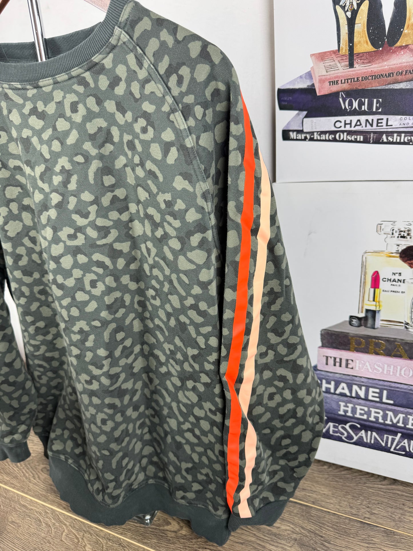 Sarah's Day x WFA White Fox Boutique Team Camo Oversized Sweatshirt - Sz S