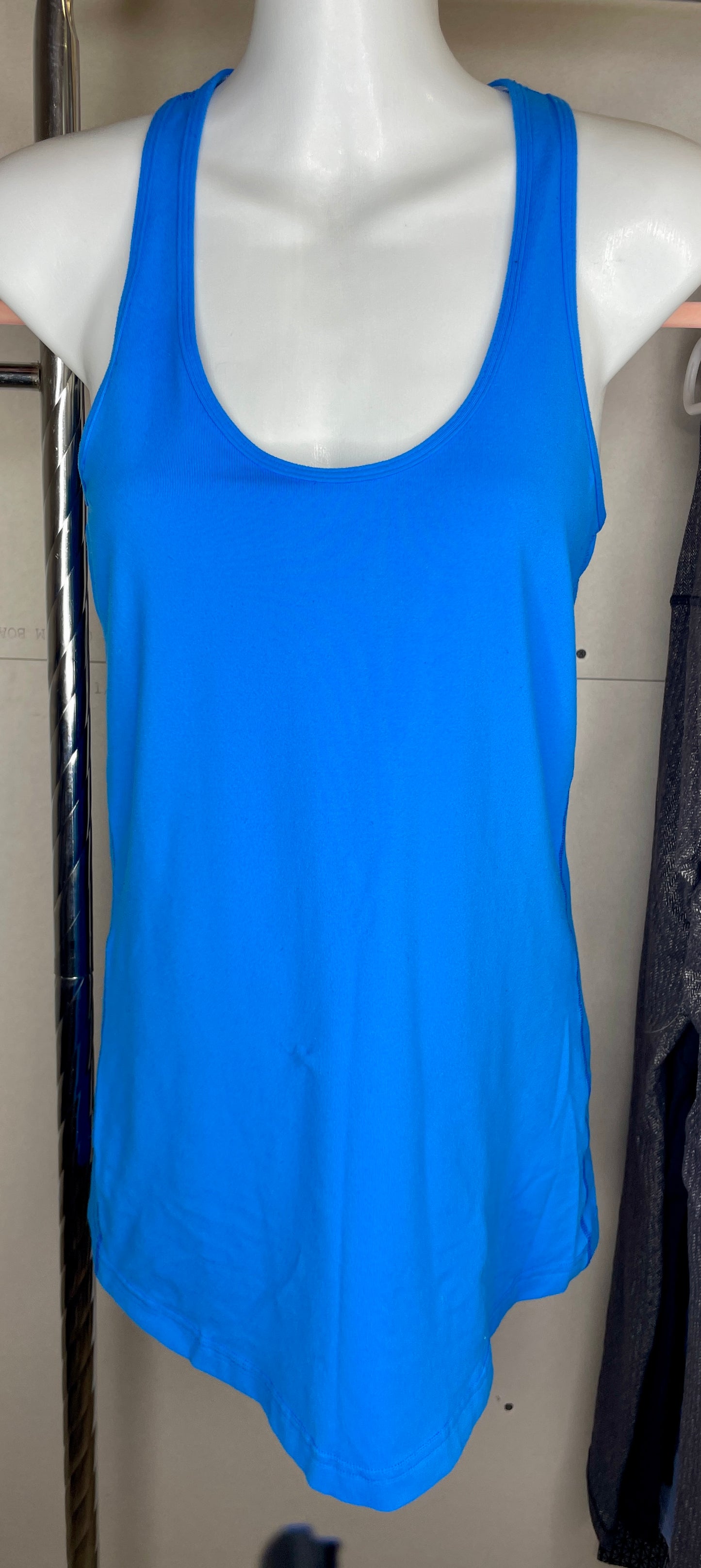 Lululemon Cool Racerback Tank Top Yoga Running Dance Gym Blue - Size M