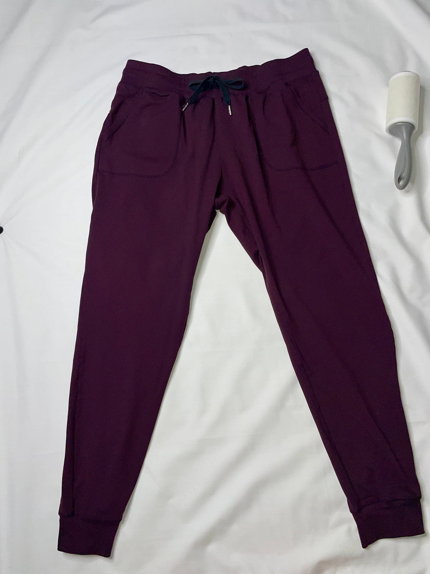 ZYIA Active Women's Drawstring Nylon Spandex Stretch Joggers - Size L