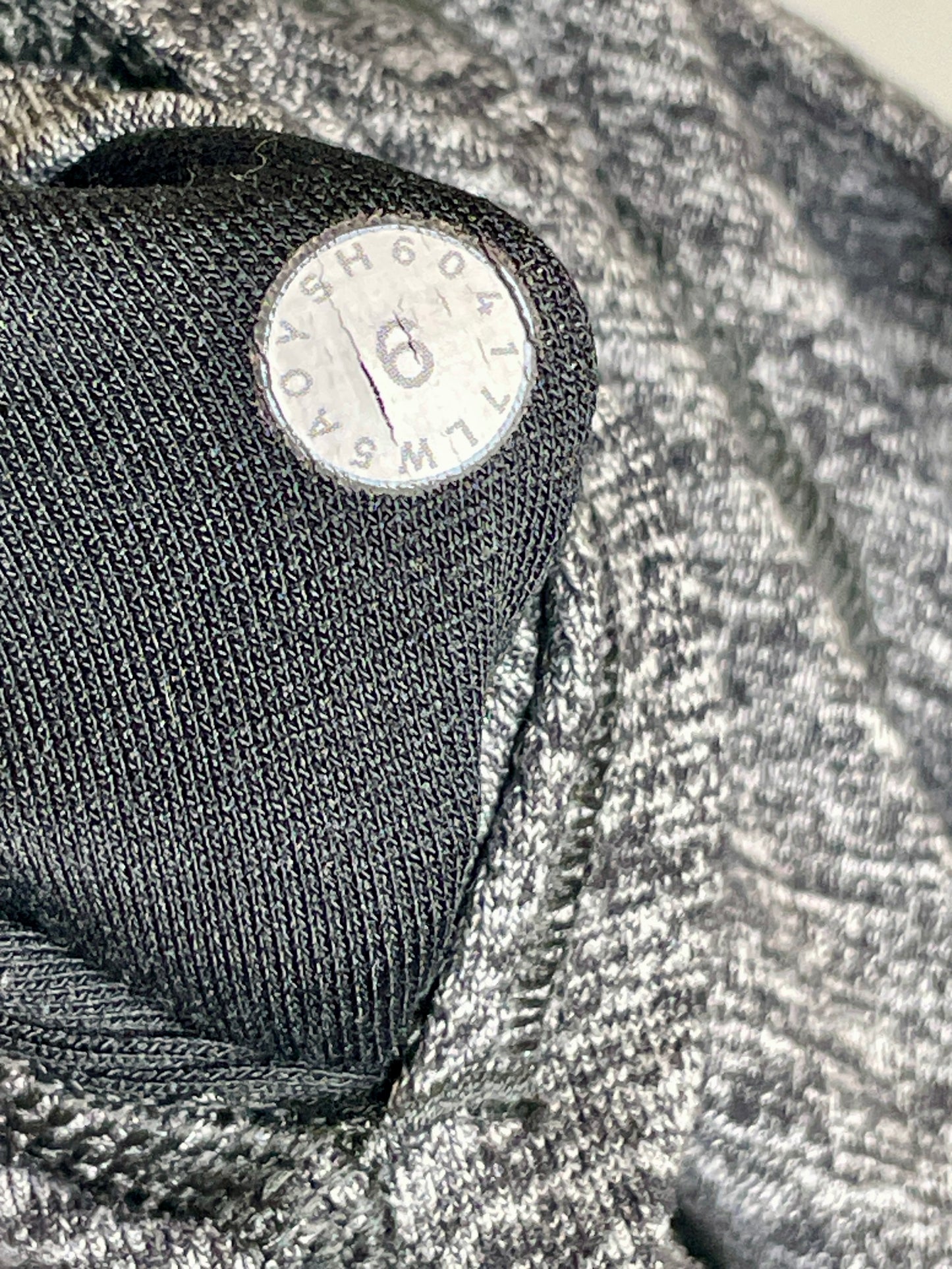 Lululemon Wunder Under High-Rise Tight Heathered Black Gray - Size 6
