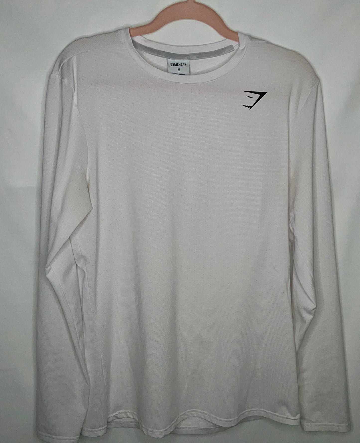 Men’s Gymshark CREST LONG SLEEVE T-SHIRT - Size M