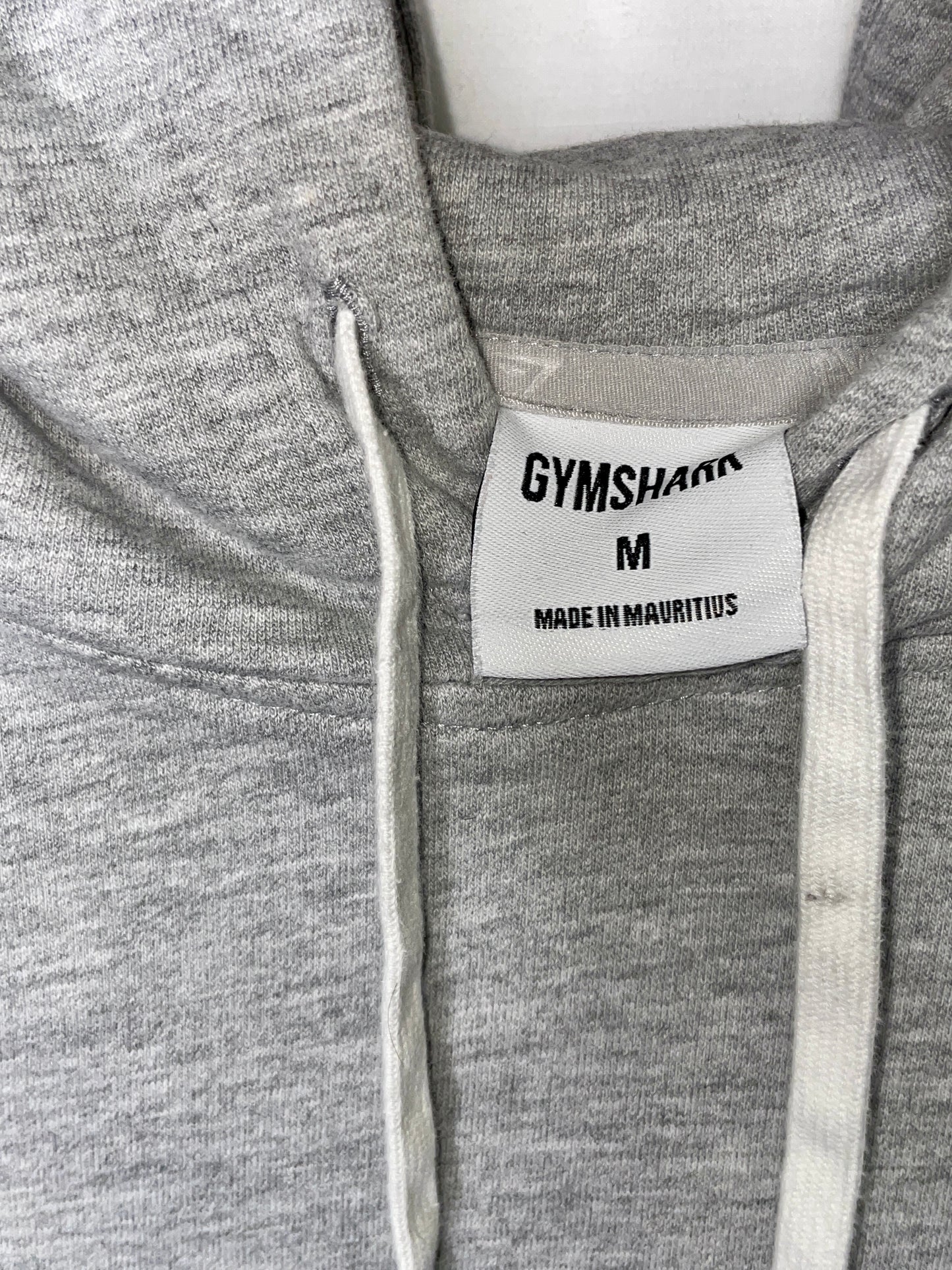 GYMSHARK Crest Hoodie Grey - Size M