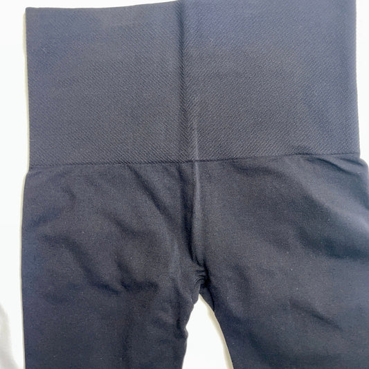 SPANX Black Seamless Leggings Size M