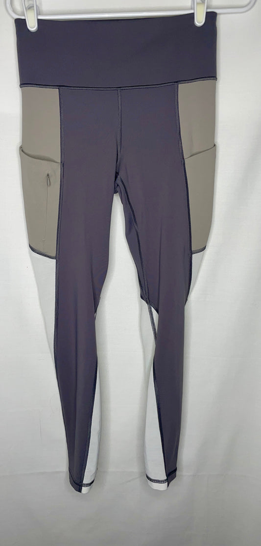 ATHLETA Colorblock Up For Anything 7/8 Leggings Women's Small S