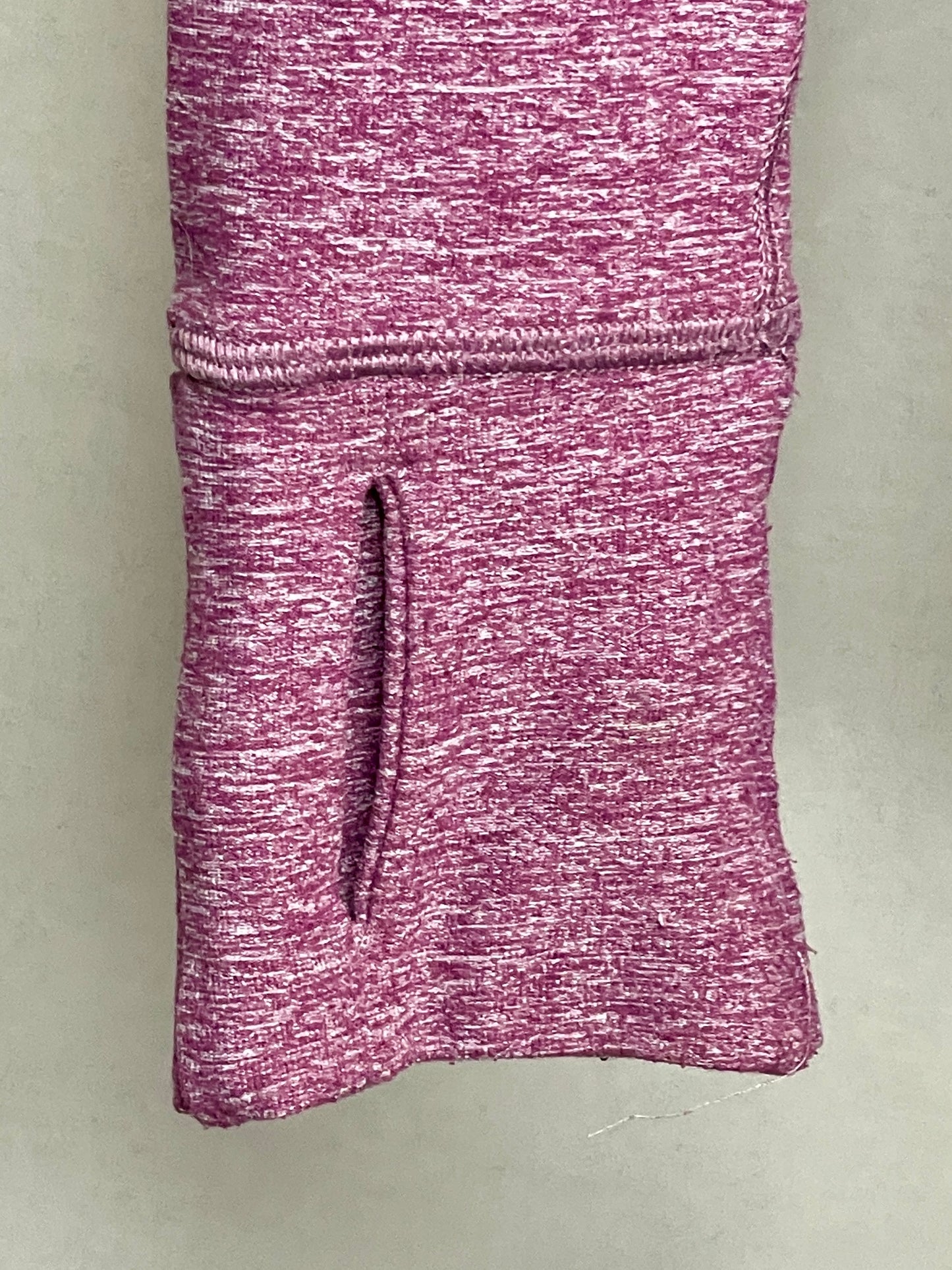 Lululemon | Run Your Heart Out Pullover Workout Purple quarter Zip - size 4