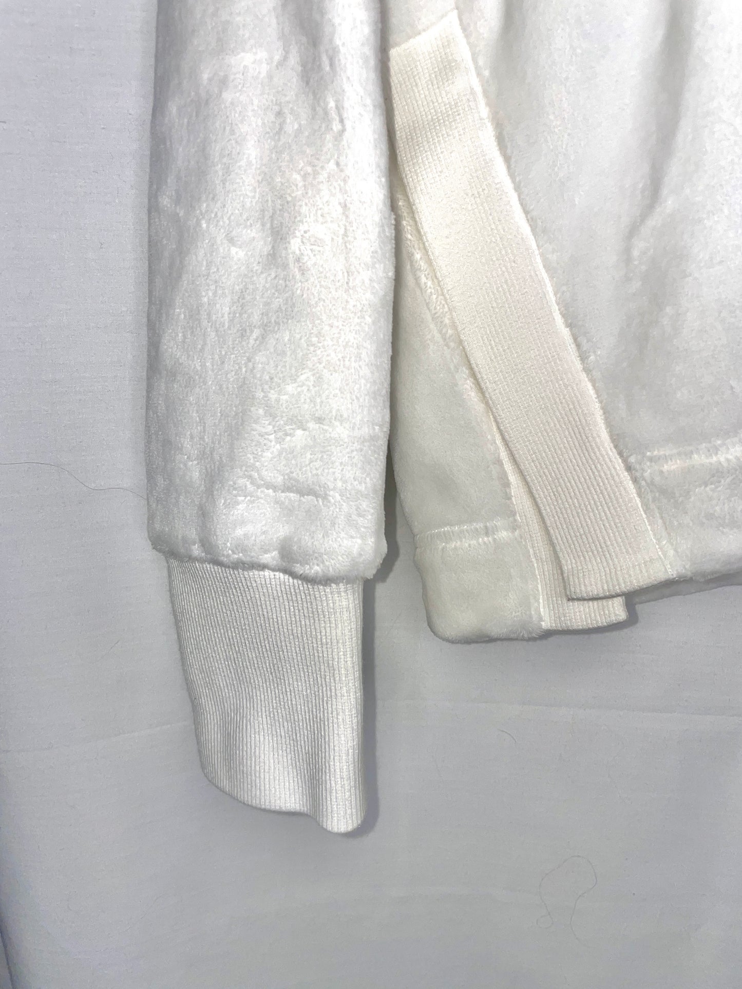 ATHLETA Fuzzy Polar White Sweatshirt - Size M
