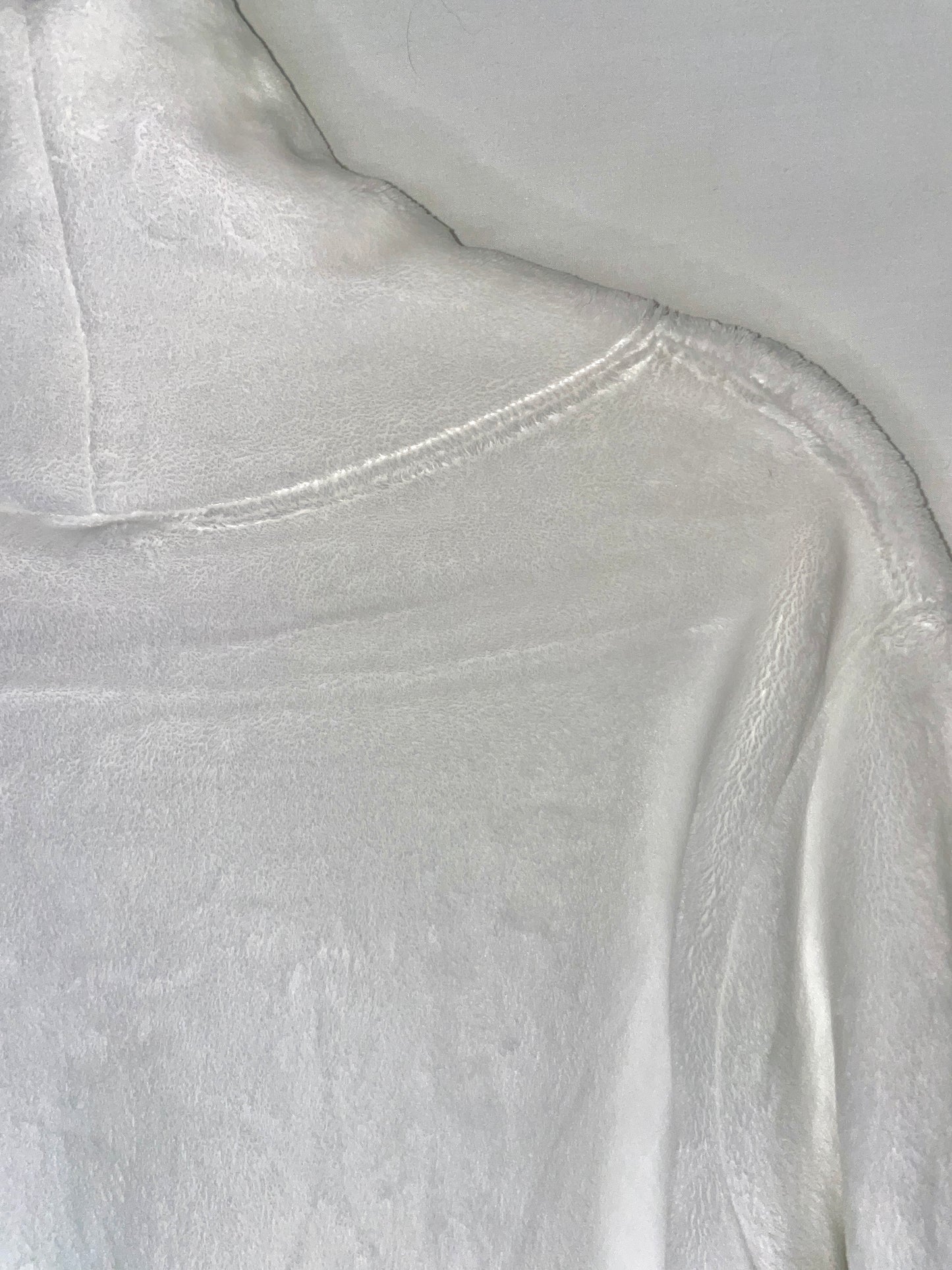 ATHLETA Fuzzy Polar White Sweatshirt - Size M