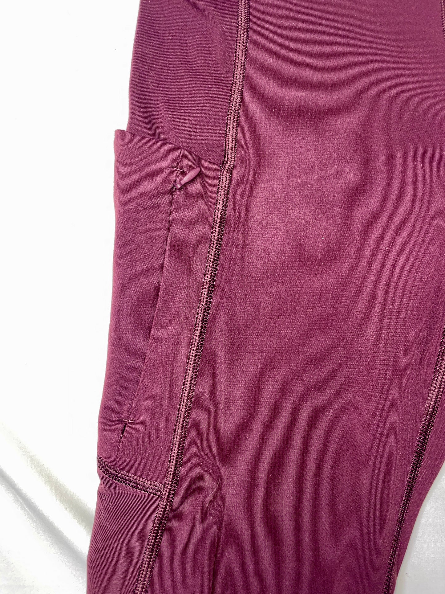 ATHLETA Fast And Free High Rise Crop Legging Size M