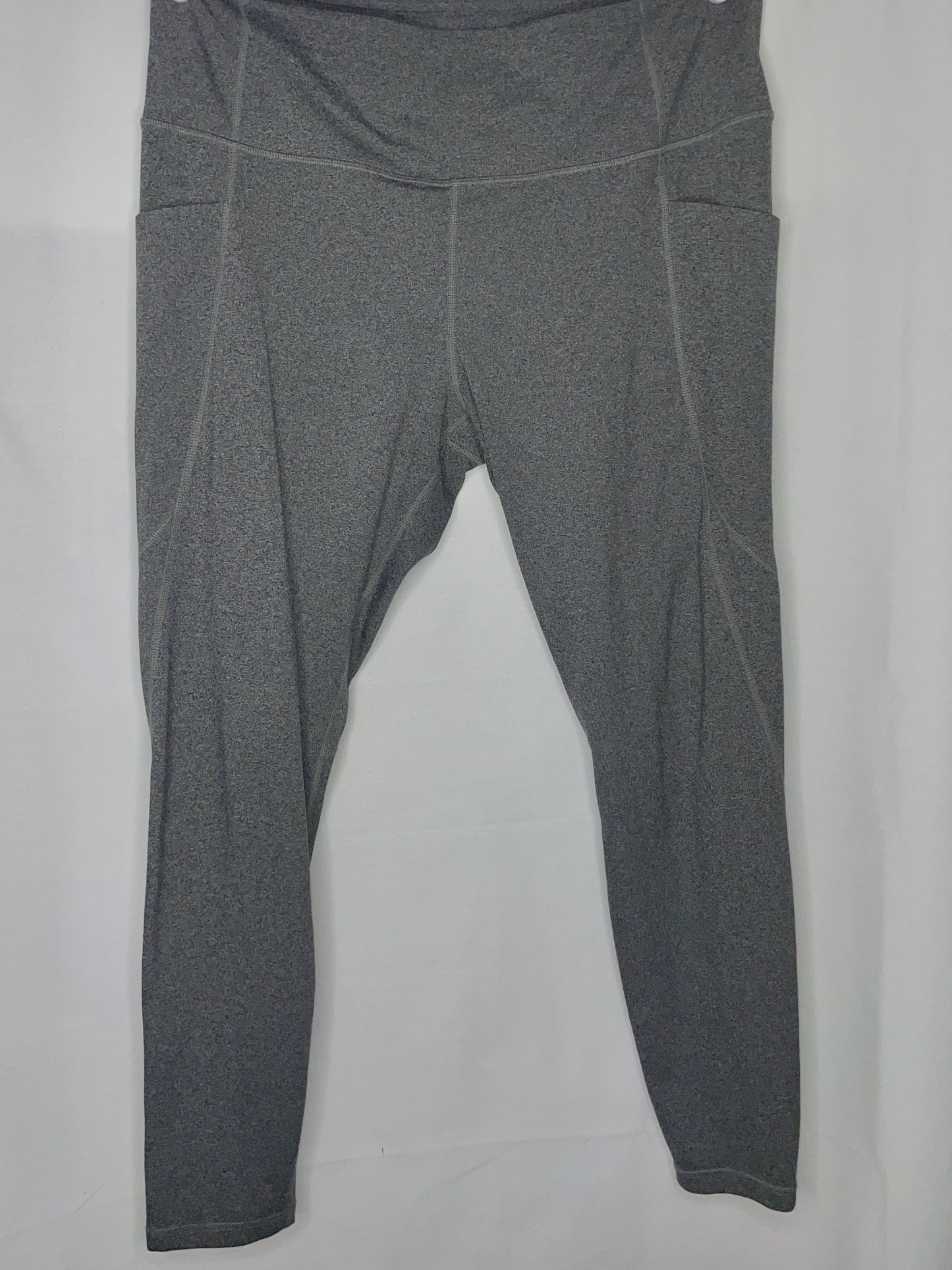 ATHLETA Women's Leggings Heather Gray - Size XL