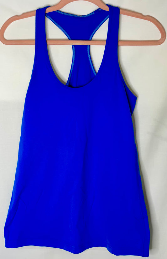 Lululemon Racerback Tank Top Royal Blue - Size M