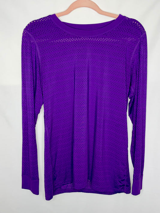 ZYIA Women's Mesh Poly Long sleeve - Size L