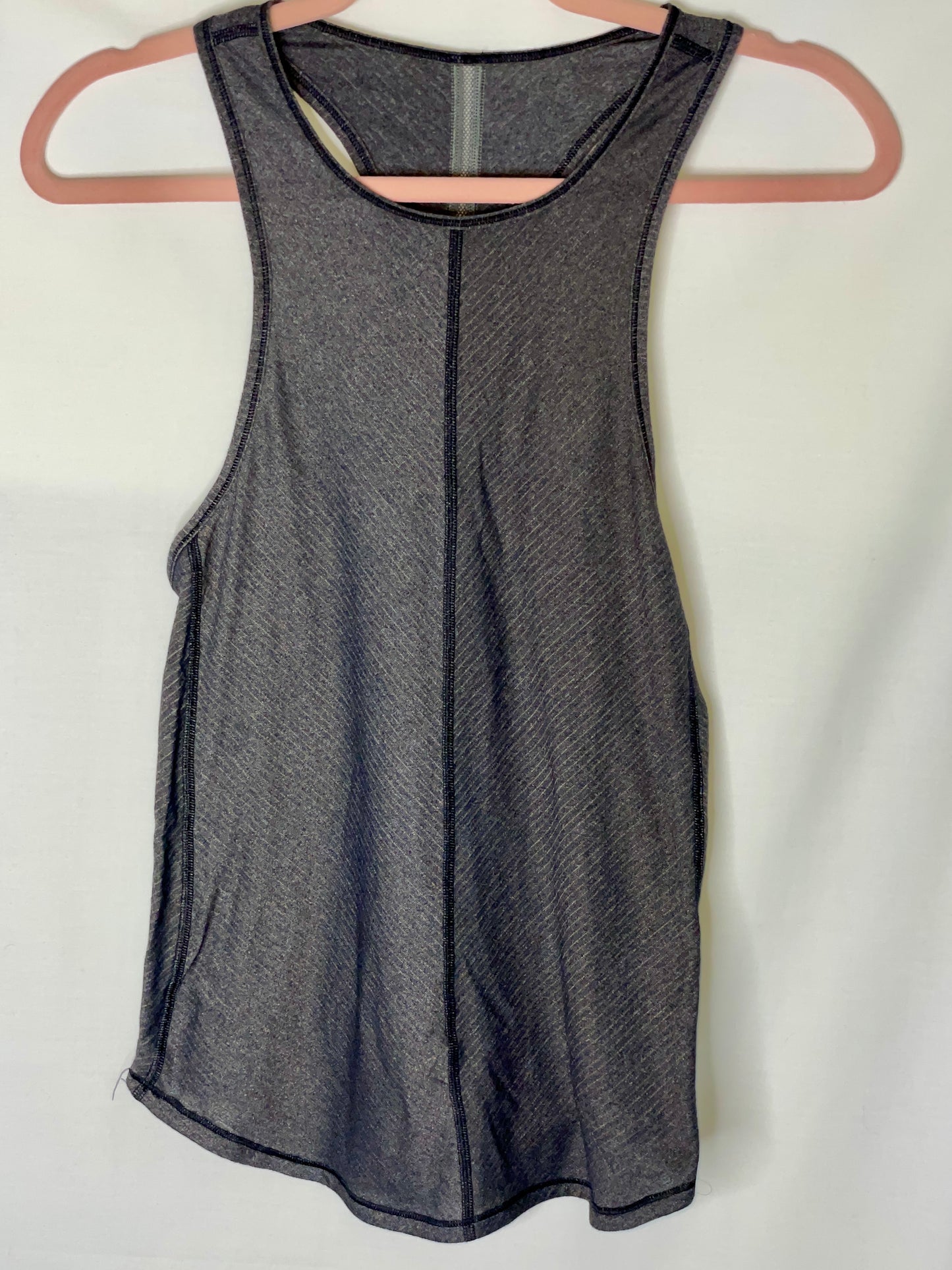 Lululemon Open up Tank Heather Grey -  Size M