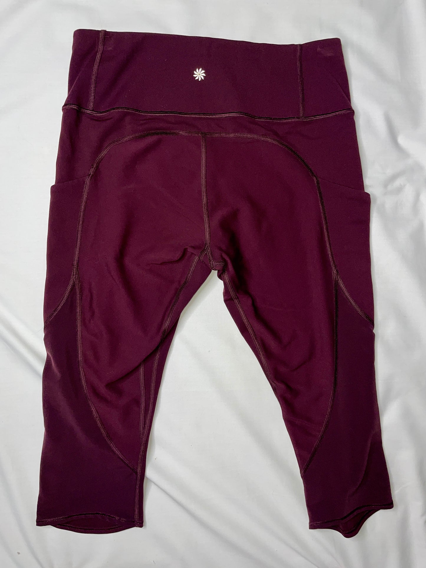 ATHLETA Fast And Free High Rise Crop Legging Size M