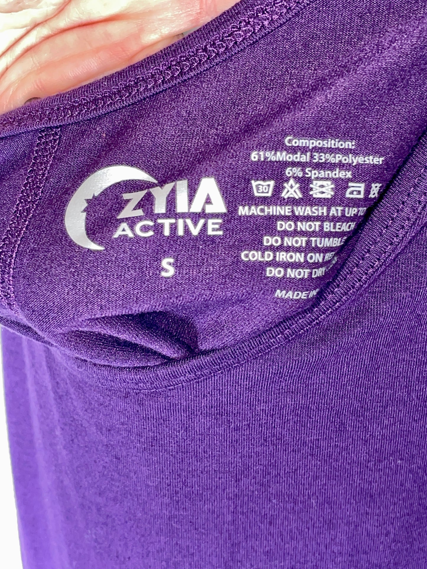 ZYIA Women's Active Twist Tank Top S - Size L